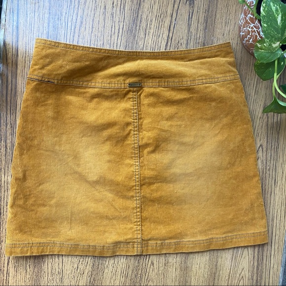 Prana Yellow Canyon Miniskirt - Picture 3 of 5